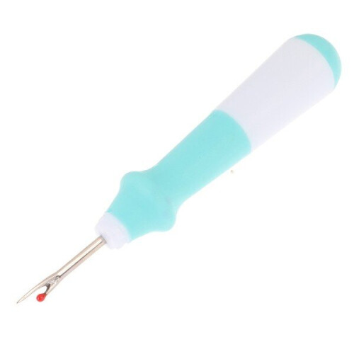 (C) Plastic Handle Sharp Craft Thread Cutter Seam Ripper Safety Handle Stitch Unpicker Hand Tools