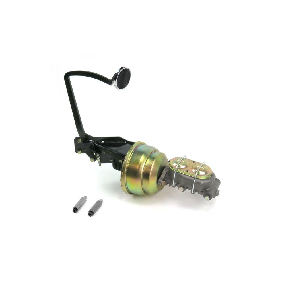 Helix Suspension Brakes & Steering 320276 35-40 Ford Oem X 8 In. Dual Brake Pedal Kit Disc & Drum 3 In. Chrome Pad 743399062975