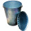 2x Large Metal Bin Galvanised Dustbin & Lid - 95L 6