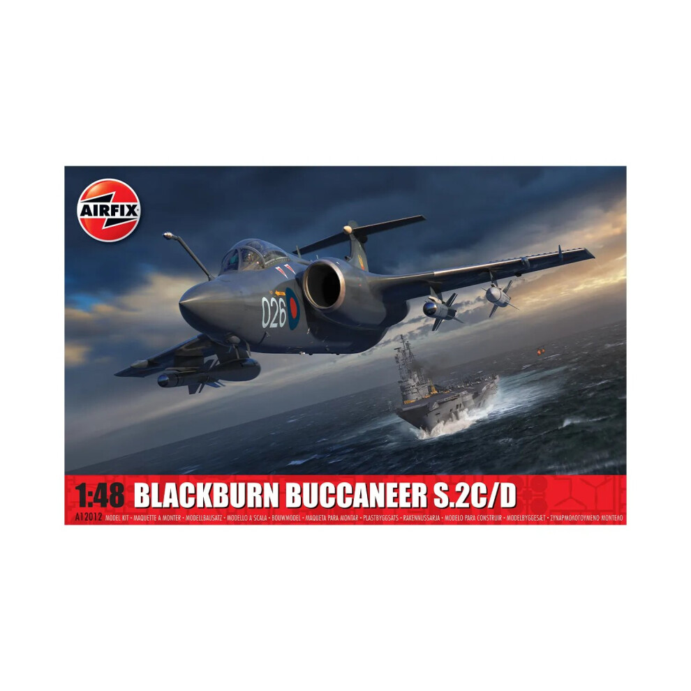 Airfix Blackburn Buccaneer S.2C/D Aircraft 1:48 Scale Model Kit