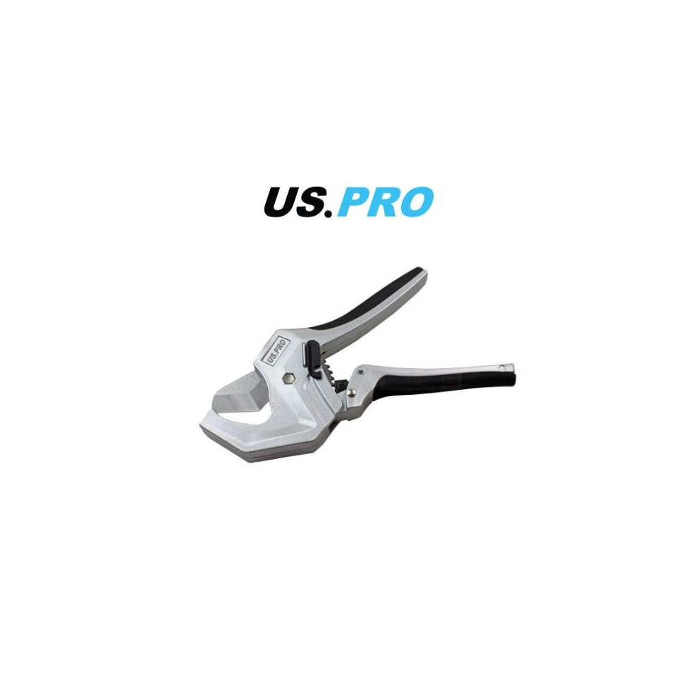 US PRO Tools PVC Pipe Cutter - Metal Body & Stainless Steel Blade PVC, PPR, PE, PEX 9062