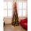 (Red / Gold) Best Artificial 6ft Pre-Lit Decorated Pop Up Christmas Tree Multi Function Timer 1