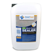 (25 Litres) Smartseal Eco-Friendly Block Paving Sealer - Solvent-Free - Durable Sand Hardener & Weed Inhibitor for A Natural Look - Best Block Paving Sealant
