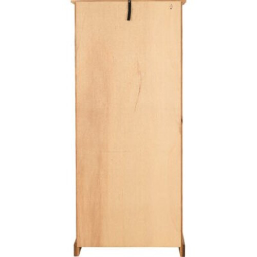 Corona 2 Door Display Unit/Bookcase Distressed Waxed Pine 1