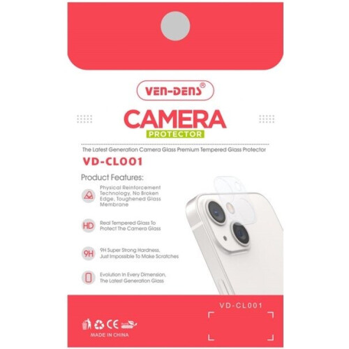 Compatible with iPhone 14 Pro / 14 Pro Max Ven-Dens Glass Camera Protector 2