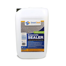 (25 Litres) Smartseal Premium Concrete Sealer - Easy to Apply Concrete Sealer - High Protection Concrete Sealant, Oil and Water Repellent, Food Safe.