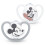 NUK Disney Space Soothers 0-6m Grey 2Pk 1