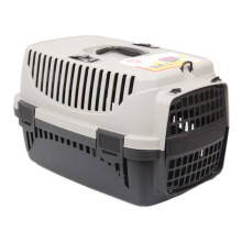 (Beige) Pet Carrier. Pet Travel Box. Kitten Carrier.