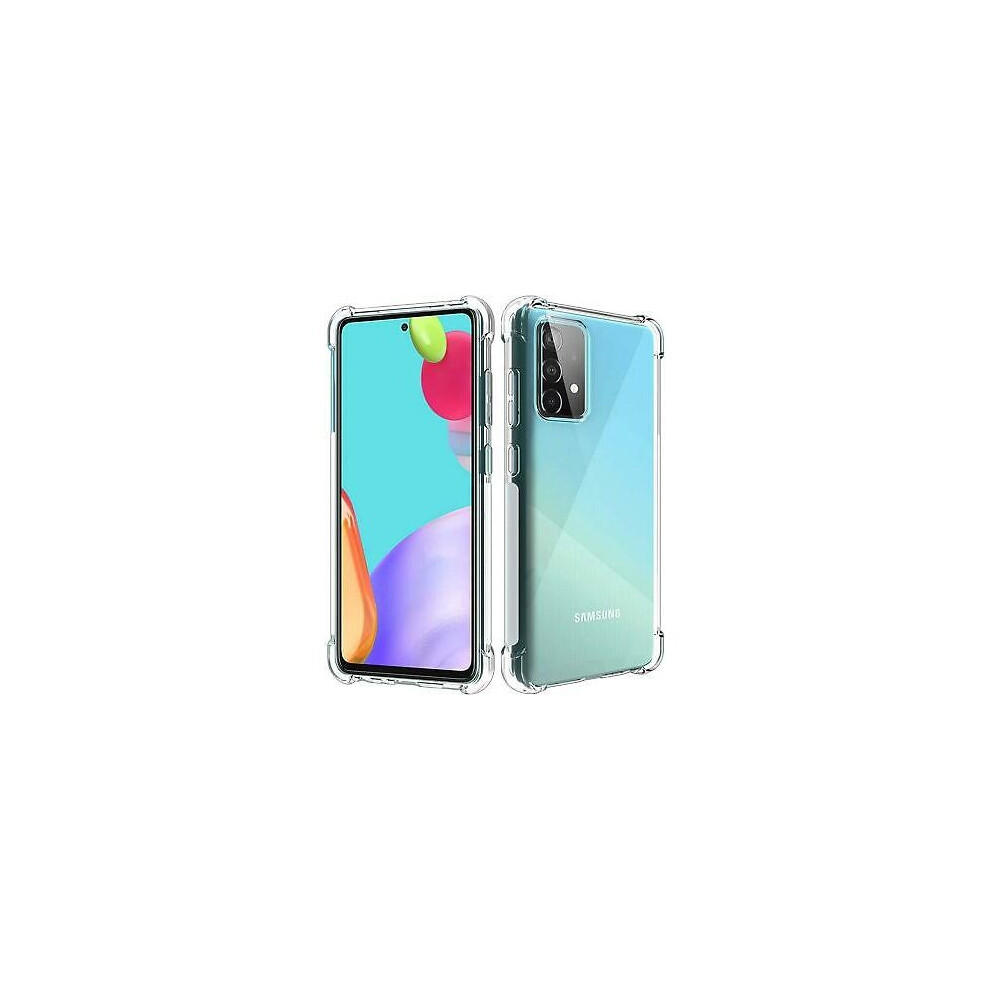 Samsung Galaxy A22 5G Case Silicone Gel Phone Cover (Clear) 5057521077429
