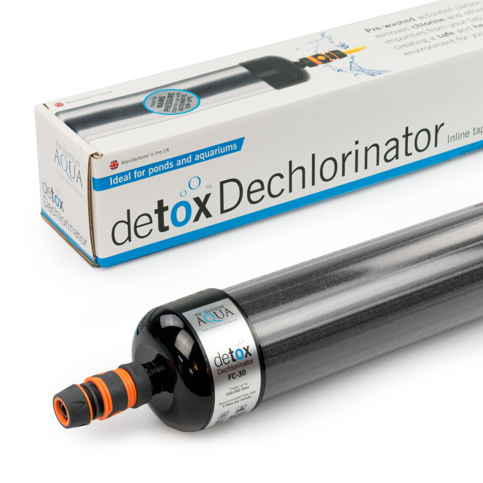 Evolution Aqua pond dechlorinator 30" tap water purifier