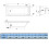 Modern Bathroom Single Ended 1700 x 750mm Straight Bath Square Acrylic White 7