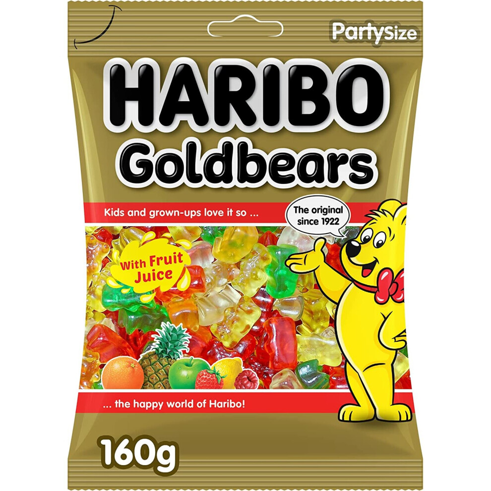 Haribo Jelly Candy Goldbar, 160G