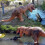 Φουσκωτό κοστούμι ενηλίκων T-Rex δεινόσαυρος κοστούμια αποκριών φανταχτερό φόρεμα 8