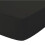 (King, Black) Deep fitted Sheet 25cm BedSheets 100% PolyCotton 1