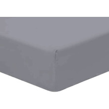 (King, Gray) Deep fitted Sheet 25cm BedSheets 100% PolyCotton