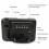 Smart Alarm Clock Digital Led Projector Temperature Time Projection 7