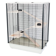 (Grey) Rat Hamster Pet Animal 3 Tiers Cage The Belfry