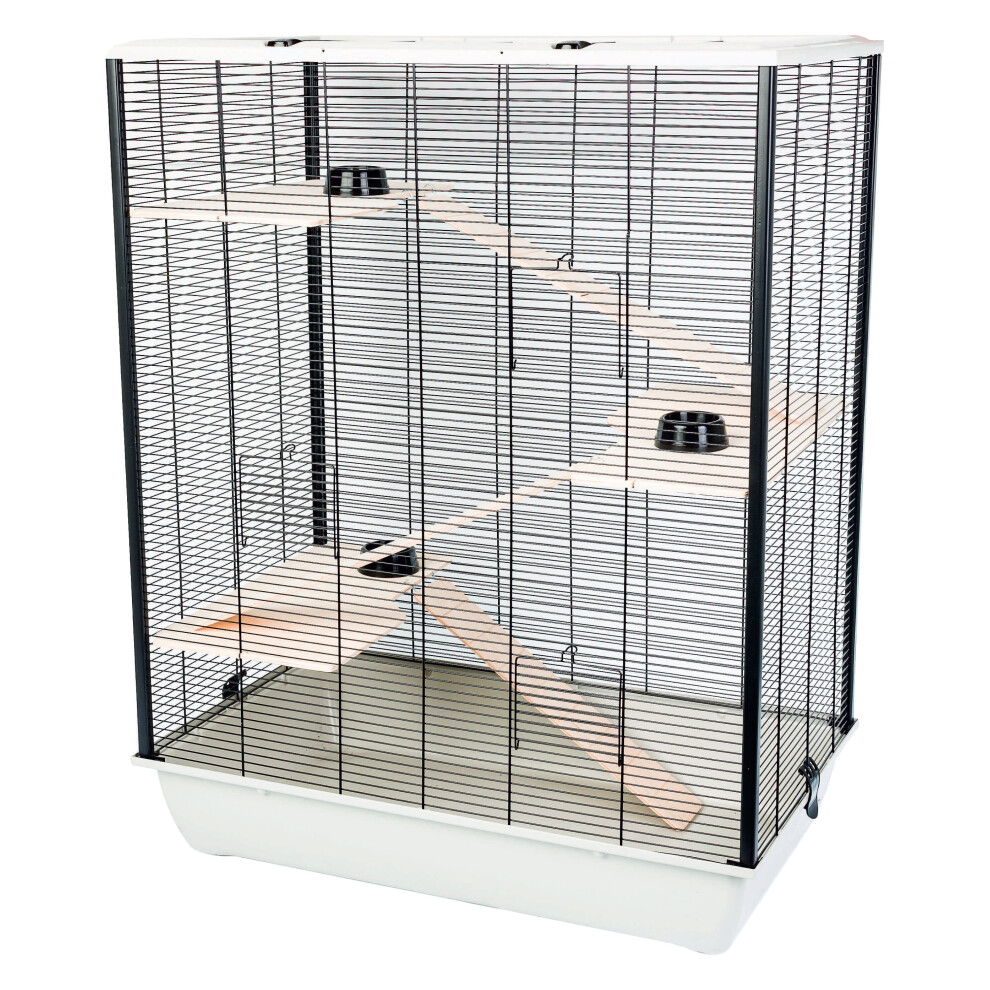 Little-Friends (Grey) Rat Hamster Pet Animal 3 Tiers Cage The Belfry Grey