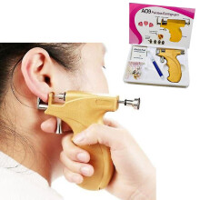 Painless Earring Piercing Gun Set Nose Navel Lip Piercer Kit Body Piercing Tools