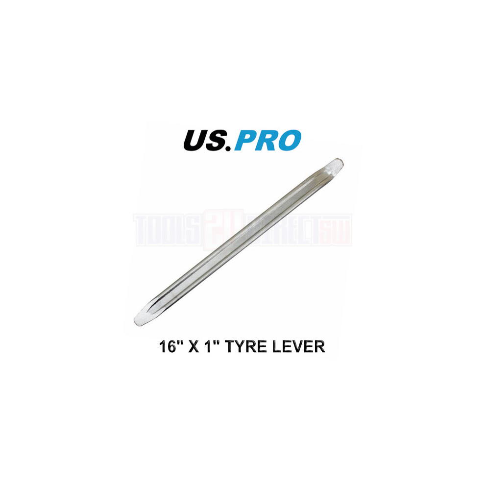 US PRO Tools 16" Heavy Duty Metal Tyre Lever - Flat Wheel Removal/Change 6870