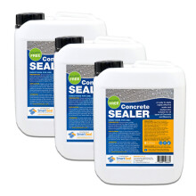 (3 x 5 Litres) Smartseal Concrete Dustproofer - Effective Concrete Sealer & Dustproofer For Concrete Surfaces - Easy To Apply Premium Concrete Dustproofer.