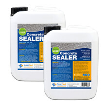 (2 x 5 Litres) Smartseal Concrete Dustproofer - Effective Concrete Sealer & Dustproofer For Concrete Surfaces - Easy To Apply Premium Concrete Dustproofer.