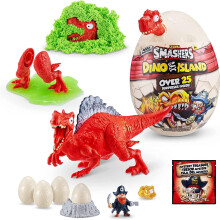 Smashers Mega Uovo Spinosaurus da ZURU, Giocattoli di Dinosauri per Bambini 5+, Include 25 Sorprese