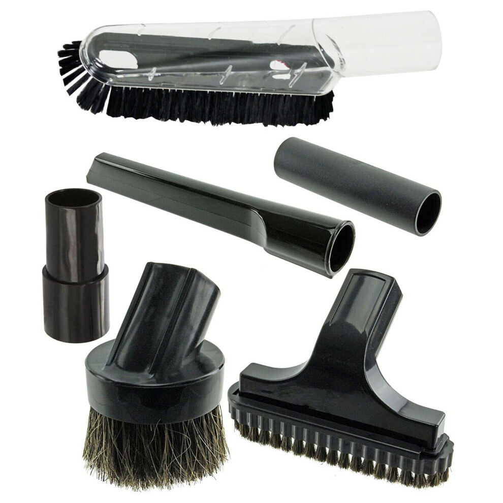 Spares2go Soft Dusting Brush & Mini Tool Kit For Shark Vacuum Cleaner (35Mm)
