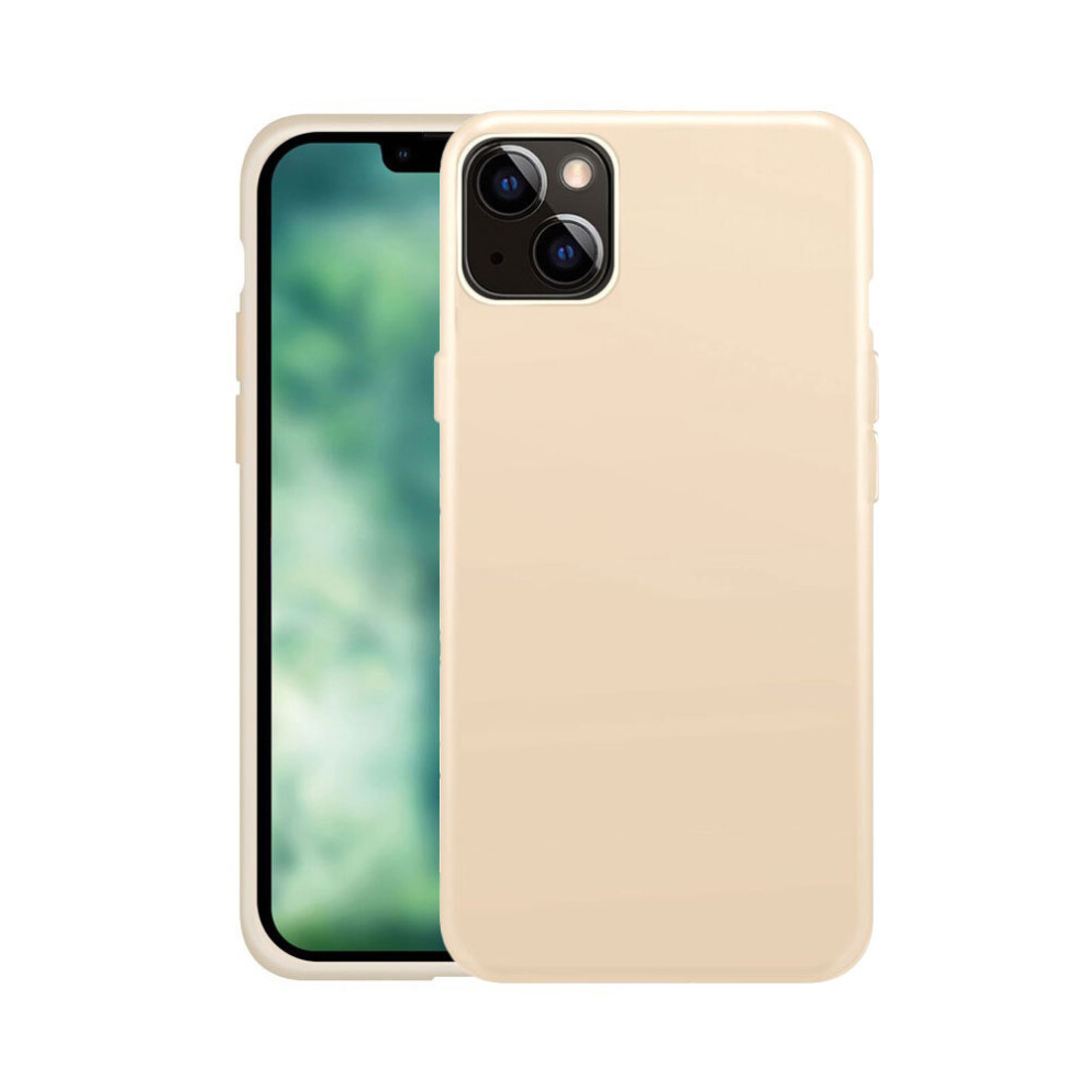 Xqisit Silicone Case For Iphone 14 6.1" Silky Nude - 50535 Not,Specified 4029948220154