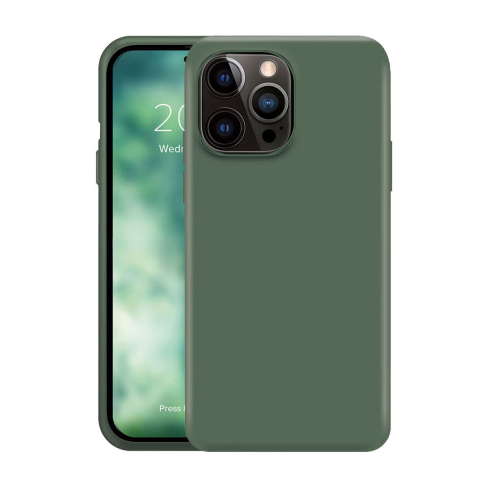 Xqisit Silicone Case For Iphone 14 Pro 6.1" Eucalyptus - 50443 Not,Specified 4029948219721