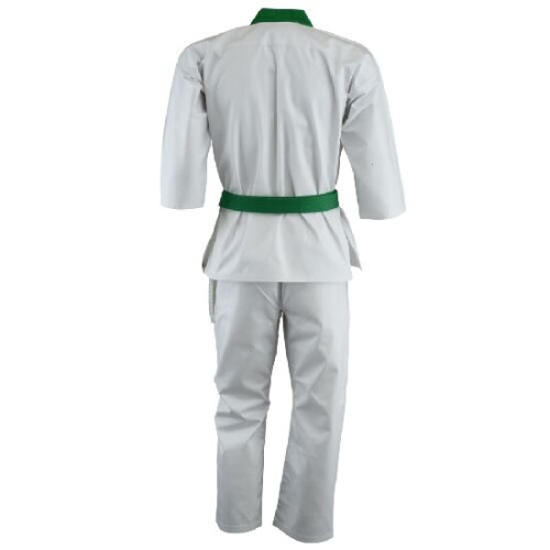 (0/130 cm) PLAYWELL TANG SOO DO 9OZ UNIFORM - GREEN TRIM 1