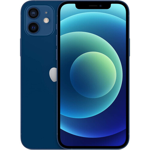 Refurbished Apple (Unlocked) Apple iPhone 12, 128GB, Blue