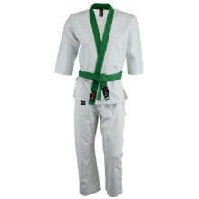 (4/170 cm) PLAYWELL TANG SOO DO 9OZ UNIFORM - GREEN TRIM