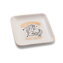 Cute Unicorn Magical Little Things Ceramic Trinket Tray Sentimental Gift Idea