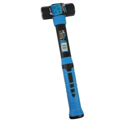 us pro US PRO Tools Double Face 2LB Lump Sledge Hammer With Fibreglass Handle 4502 1