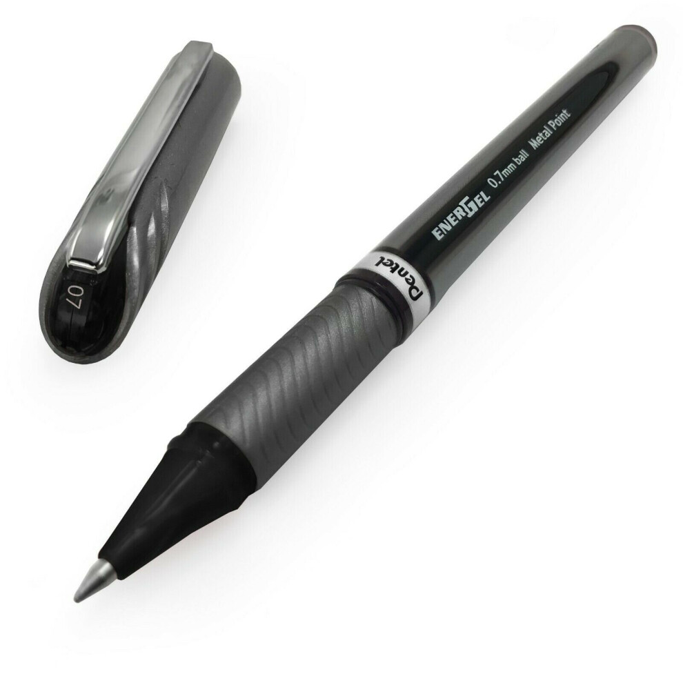 Pentel Energel Bl27 Gel Rollerball Pen - 0.7Mm Tip - Black - Single