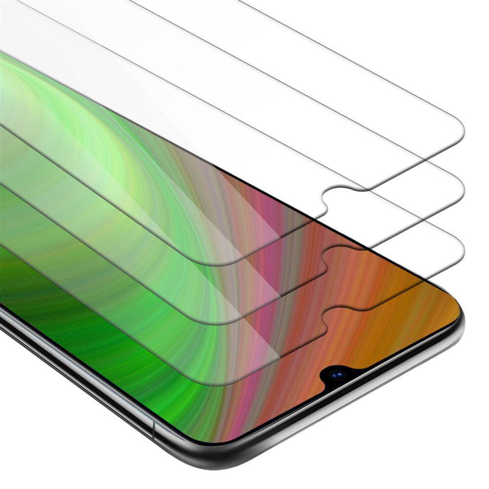 Cadorabo 3X Tempered Glass For Samsung Galaxy A70 Protection Film Display Saver Protective Film 4063758118263