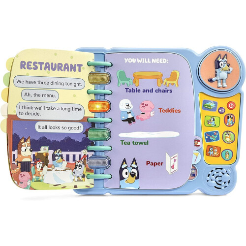 VTech VTech Bluey?s Book of Games | Interactive & Educational Learning Activities 2