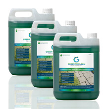 (3 x 5 Litres) Biodegradable Algae and Organic Growth Remover - Smartseal Green to Clean