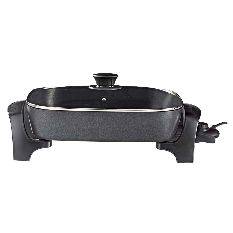 Electric Skillet Pan, 40 cm - Black