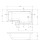 1500mm L Shaped RH Shower Bath Bathtub Glass Screen Front Panel Acrylic Bathroom 7