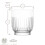 6er-Set Gläser 300 ml, dickes Glas für Getränke 3