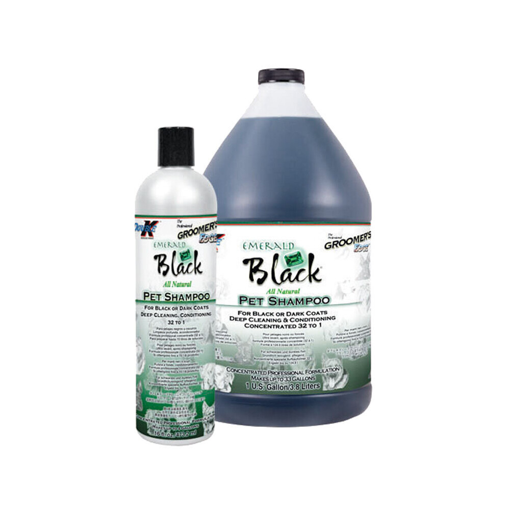 Double K Emerald Black Natural Deep Cleansing Pet Shampoo