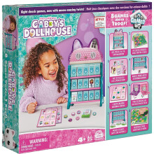 Giochi Gabbys Dollhouse HQ: Scacchi, Tris, Memory, Go Fish, Bingo per Bambini 4+
