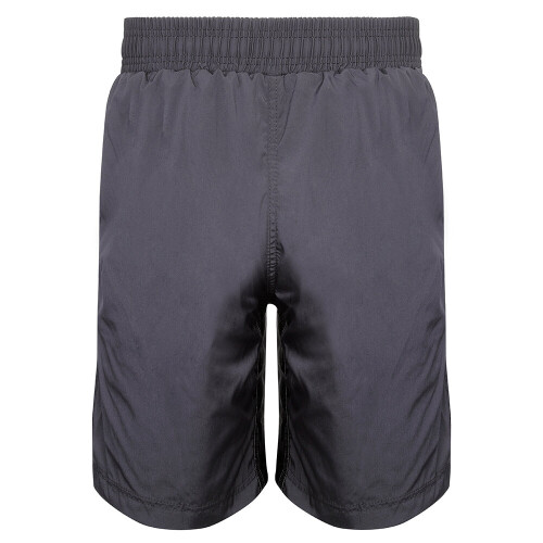 (30 ") PLAYWELL PRO MMA PLAIN BLACK TRAINING SHORTS 1