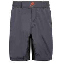 (30 ") PLAYWELL PRO MMA PLAIN BLACK TRAINING SHORTS