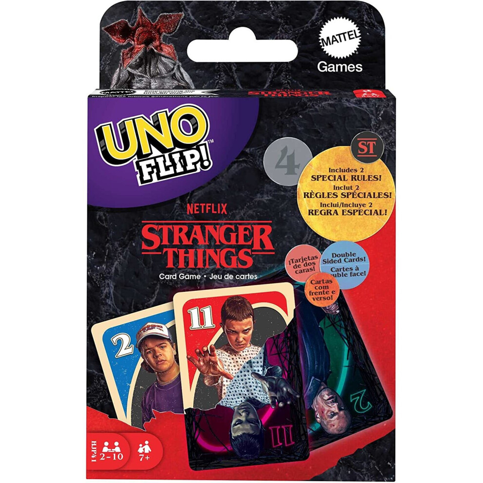 Uno Flip! Stranger Things Card Game