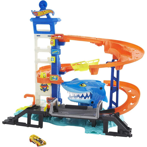 Hot Wheels Hot Wheels City Shark Escape Playset