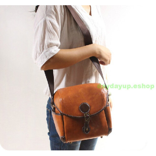 Hot Fashion PU leather Video/Camera Bag DSLR for Canon EOS 7D 60D 550D