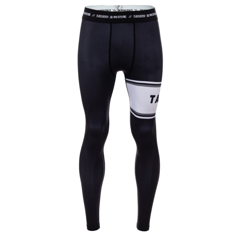 (Large) TATAMI ADULTS FRACTION GRAPPLING SPATS - BLACK 